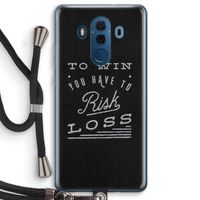 Risk loss: Huawei Mate 10 Pro Transparant Hoesje met koord