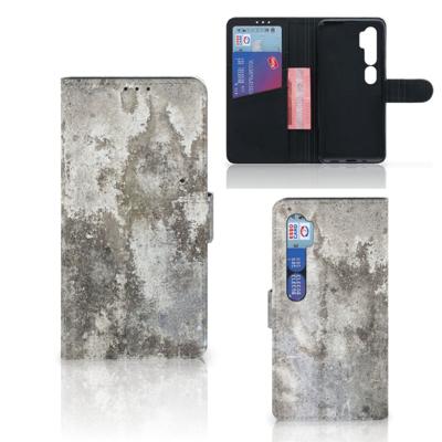 Xiaomi Mi Note 10 Pro | Bookcase | Beton Print