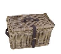 Dr Rieten v-ager mand l grijs met deksel 43x33x23