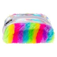 Duckiez Fluffy etui regenboog