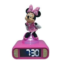 Sveglia digitale con luce notturna 3D Minnie ed effetti sonori