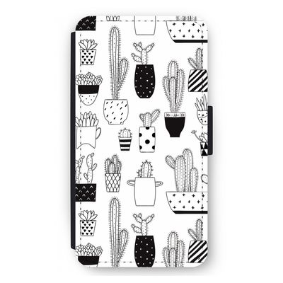 Cactusmotief: iPhone 12 mini Flip Hoesje