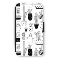Cactusmotief: iPhone 12 mini Flip Hoesje
