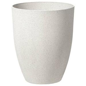 Beliani - CROTON - Plantenbak - Gebroken wit - 43 cm - Stenenmix