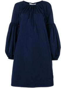 Calvin Klein robe courte à manches bouffantes - Bleu