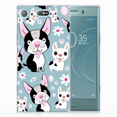 Sony Xperia XZ1 Compact | TPU Hoesje | Hondjes
