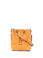 Lancel sac seau en cuir à logo - Orange