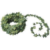 Mini hedera guirlande slinger kerstdorp decoratie 750 x 1 cm kunststof