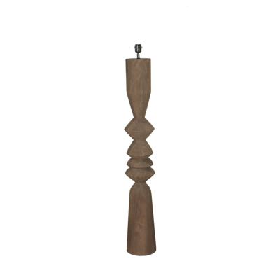Elaine Brown Mango Houten Ronde Vloerlampvoet