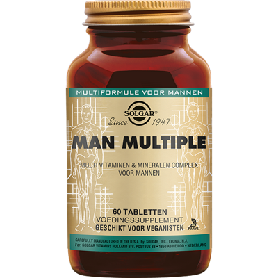 Solgar Man Multiple Multivitamine voor Mannen Tabletten