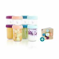 Voedselopslagcontainer Babymoov Airtight 8 Stuks - thumbnail