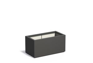 Polyester plantenbak CARREZ 80x40x40cm.