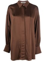 AERON chemise Rennie à manches longues - Marron - thumbnail