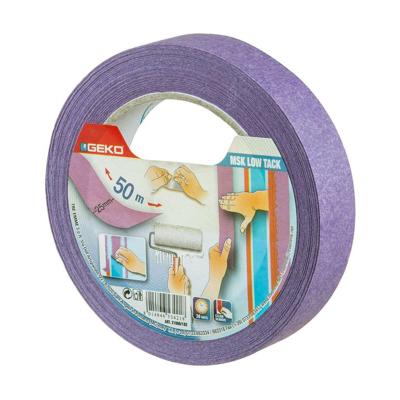 Plakband Geko Paars Papier 25 mm x 50 m
