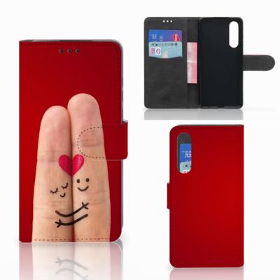 Huawei P30 | Wallet Case | met Pasjes | Liefde - Origineel Romantisch Cadeau