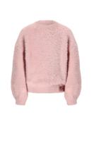 NoNo winter sweater meisjes - roze - Kate - zacht, fluffy, gebreid