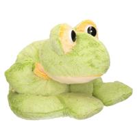 Knuffelparadijs groene mega kikker pluche knuffel - 97 cm