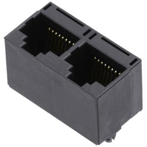 encitech RJJU-88-242-E1V-004 RJ45-connector 3251-0008-12 Bus, inbouw verticaal Aantal polen 8P8C Zwart 1 stuk(s)