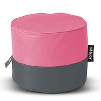'Rondo' Pink Beanbag - Pouf - Roze - Sit&Joy ®