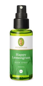 Primavera Roomspray happy lemongrass bio