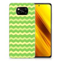 Xiaomi Poco X3 | Poco X3 Pro | TPU bumper | Waves Green