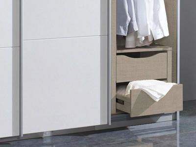 Ladeblok BETA 2 lades 45 cm natuurlijk linnen