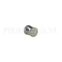 Plug double flared 8 mm 8 mm
