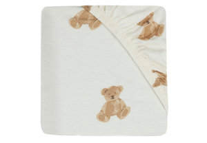 Hoeslaken Jersey 40/50x80/90cm - Teddy Bear