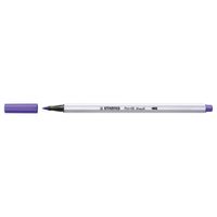 STABILO Pen 68 brush, premium brush viltstift, paars, per stuk - thumbnail