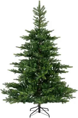 Everlands Grandis fir kunstkerstboom groen 210cm