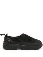 Suicoke chaussons Pepper-Sev en daim - Noir