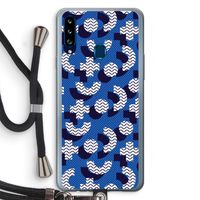 8-bit N°5: Samsung Galaxy A20s Transparant Hoesje met koord