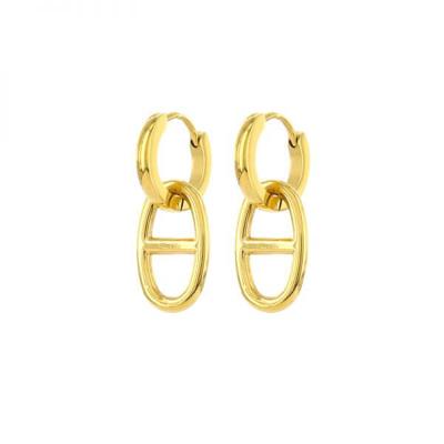 Kalli Oorringen Hoops Element Goud