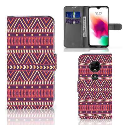 Motorola Moto G7 | G7 Plus | Telefoon Hoesje | Aztec Paars