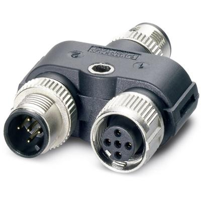 Phoenix Contact 1438079 Sensor/actuator verdeler en adapter M12 Aantal polen (sensoren): 5 Adapter, Y-vorm 5 stuk(s)