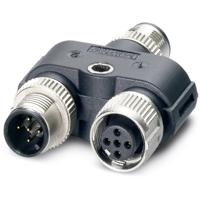 Phoenix Contact 1438079 Sensor/actuator verdeler en adapter M12 Aantal polen (sensoren): 5 Adapter, Y-vorm 5 stuk(s)