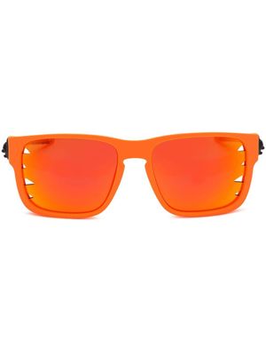 Plein Sport lunettes de soleil à monture carrée - Orange
