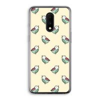 Vogeltjes: OnePlus 7 Transparant Hoesje