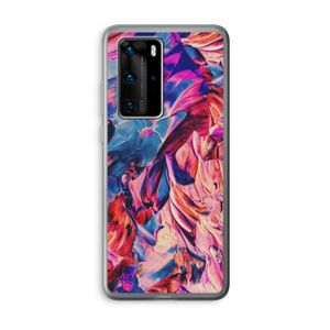 Pink Orchard: Huawei P40 Pro Transparant Hoesje