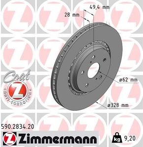 Remschijf COAT Z 590283420