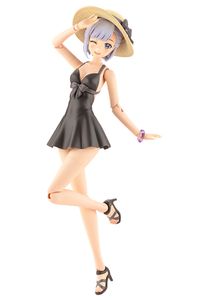 Sousai Shojo Teien Plastic Model Kit 1/10 Koyomi Takanashi (Swim Style) Dreaming Style Black Swan 16 cm