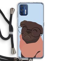 Ludo: Motorola Moto G9 Plus Transparant Hoesje met koord Ludo: Motorola Moto G9 Plus Transparant Hoesje met koord