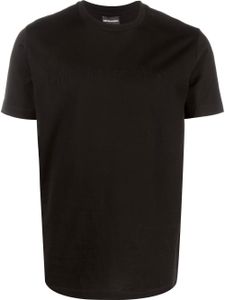 Emporio Armani t-shirt à logo imprimé - Noir