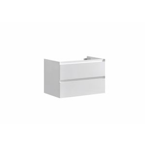 Onderkast Sanilux Infinity 80x47x50 cm Hoogglans Wit (exclusief wastafel)