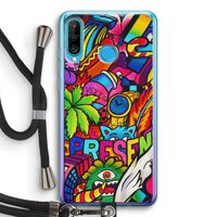 Represent: Huawei P30 Lite Transparant Hoesje met koord