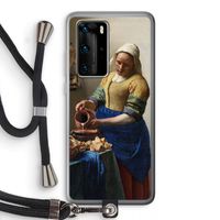 The Milkmaid: Huawei P40 Pro Transparant Hoesje met koord