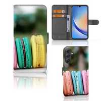 Samsung Galaxy A24 4G Book Cover Macarons - thumbnail