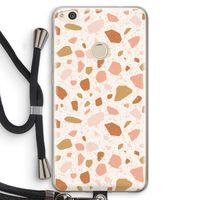 Terrazzo N°18: Huawei Ascend P8 Lite (2017) Transparant Hoesje met koord