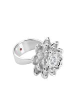 TANE México 1942 Dalia flower-detailing ring - Argent - thumbnail