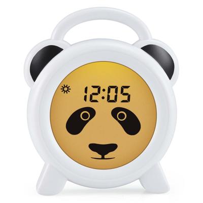 Alecto BC100PANDA - Slaaptrainer, nachtlampje en wekker, panda